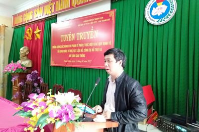 Tuyên truyền và ký cam kết nghị định 36 CP