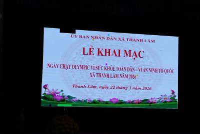 Trường THCS Thanh Hải hưởng ứng ngày chạy Olympic vì sức khoẻ toàn dân – vì an ninh Tổ quốc