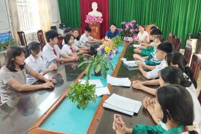 Gặp mặt đội tuyển học sinh giỏi TDTT dự thi cấp xã năm 2026