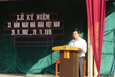 Hình ảnh lễ kỷ niệm ngày nhà giáo Việt Nam